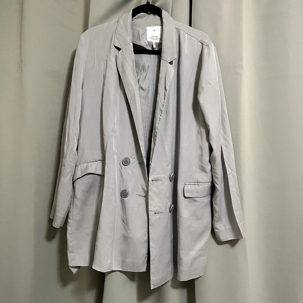Comune Hawley Tide Light Gray Women's Blazer size L